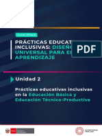 Fasciculo Unidad 2 Practicas Educativas Inclusivas DUA