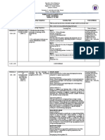 Individual Weekly Home Learning Plan