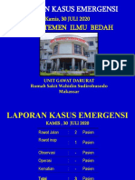 Emcase 30 Juli 2020 TBI, Multiple Vulnus Excoriatum (Dr. Topan)