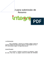 Manual de Submissao de Resumos Integra2021