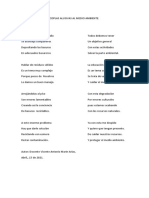 Coplas Alusivas Al Medio Ambiente PDF