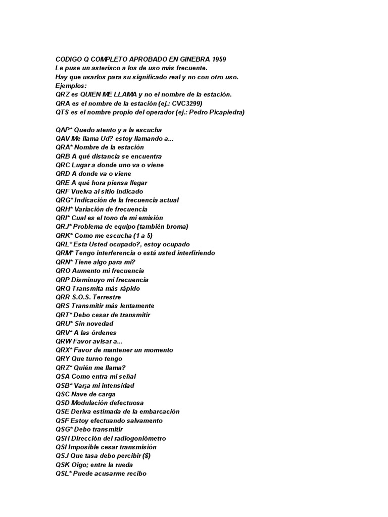 Codigo Q | PDF