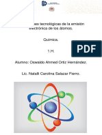 Aplicaciones Tecnológicas de La Emisión Electrónica de Los Átomos