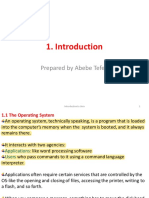 Introduction to Unix Operating System