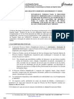 PRODEST - Edital de Abertura - Processo Seletivo Simplificado nº 03_2021