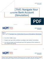 INTERACTIVE: Navigate Your Online Bank Account (Simulation) : NGPF Activity Bank Checking #9