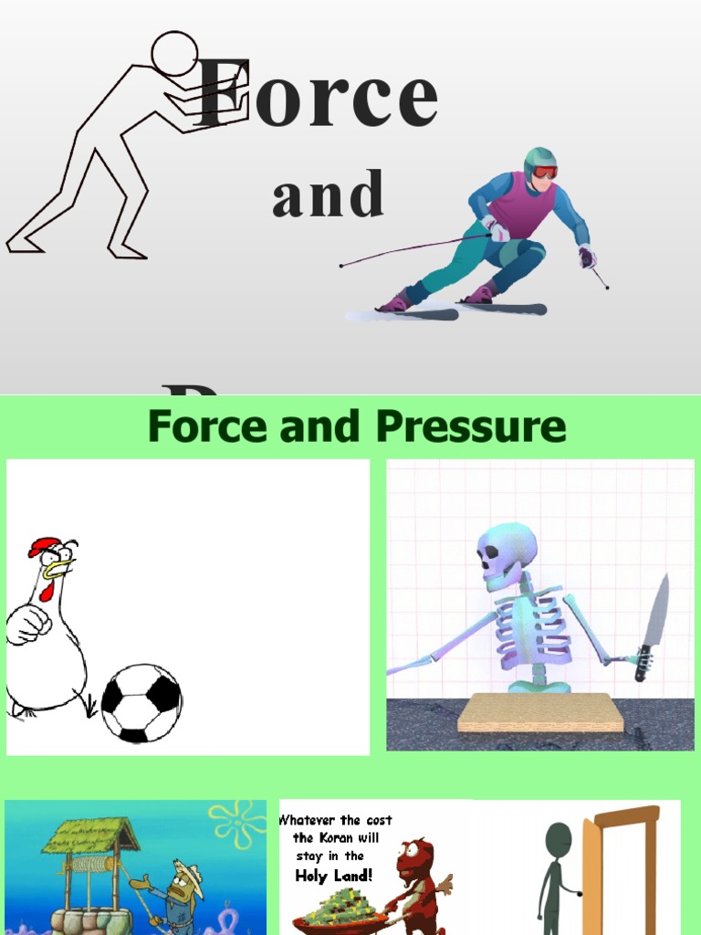 Understanding Force and Pressure Concepts | PDF | Force | Pressure