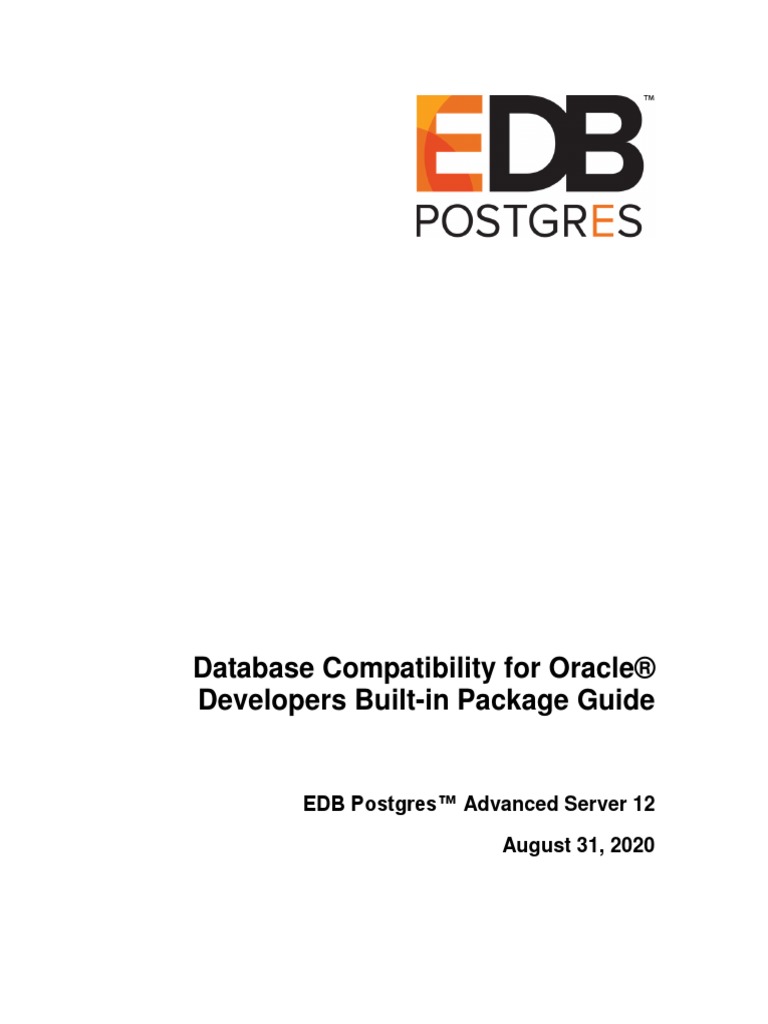 Database Compatibility For Oracle Developers Built-In Package Guide v12 ...