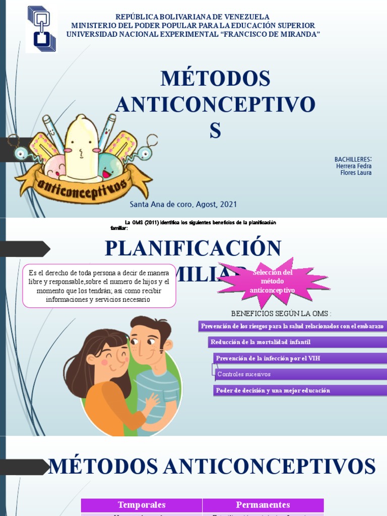 Planificacion y Anticoncepcion | PDF | Control de la natalidad | Estradiol