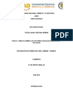 Factores sociales, económicos y políticos en la inclusión y el desarrollo humano