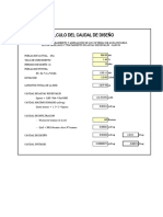 Calculo y Metrado Sistema de Alcantarillado