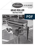Bead Roller: Instructions