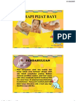 Terapi Pijat Bayi