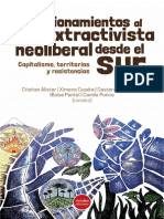 Cuestionamientos Al Modelo Extractivista Neoliberal