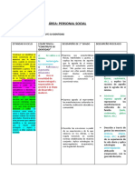 Desempeño Precisado de P.S, Grupo 2, Construye Su Identidad