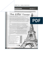 The Eiffel Tower Reading Comprehension