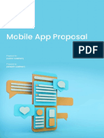 Mobile App Proposal: Prepared For: (Client Company) (Client Company) Prepared By: (Sender Company) (Sender Company)