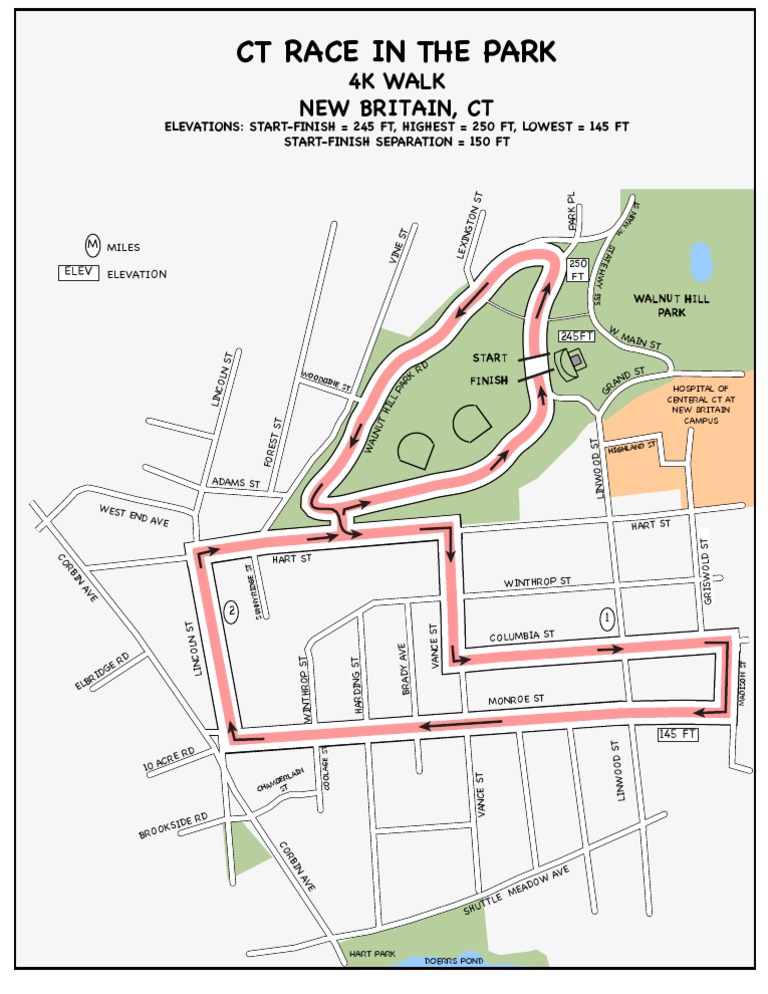 CT Race in The Park 4K Walk New Britain, CT PDF