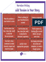 How To Build Tension in Your Story: Narrative Writing