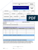 Formulario de Postulacion A Pasantias Ypfb 2021