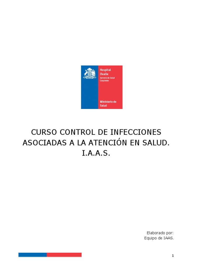 Control de Infecciones en Salud | PDF | Lavado de manos | Infección