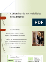 Seminario- Contaminaçao microbiológica