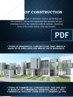 types of construction