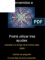 Quién Quiere Ser Millonario Preguntas TRH