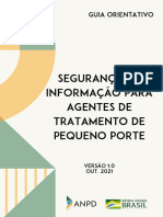 ANPD - Segurançada Informação para Agentesde Tratamento de Pequeno Porte