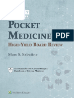Pocket Medicine High - Yield Board Review 2021