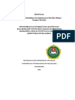 Proposal KSK MBKM Universitas Veteran Bangun Nusantara Sukoharjo-Pendidikan Geografi