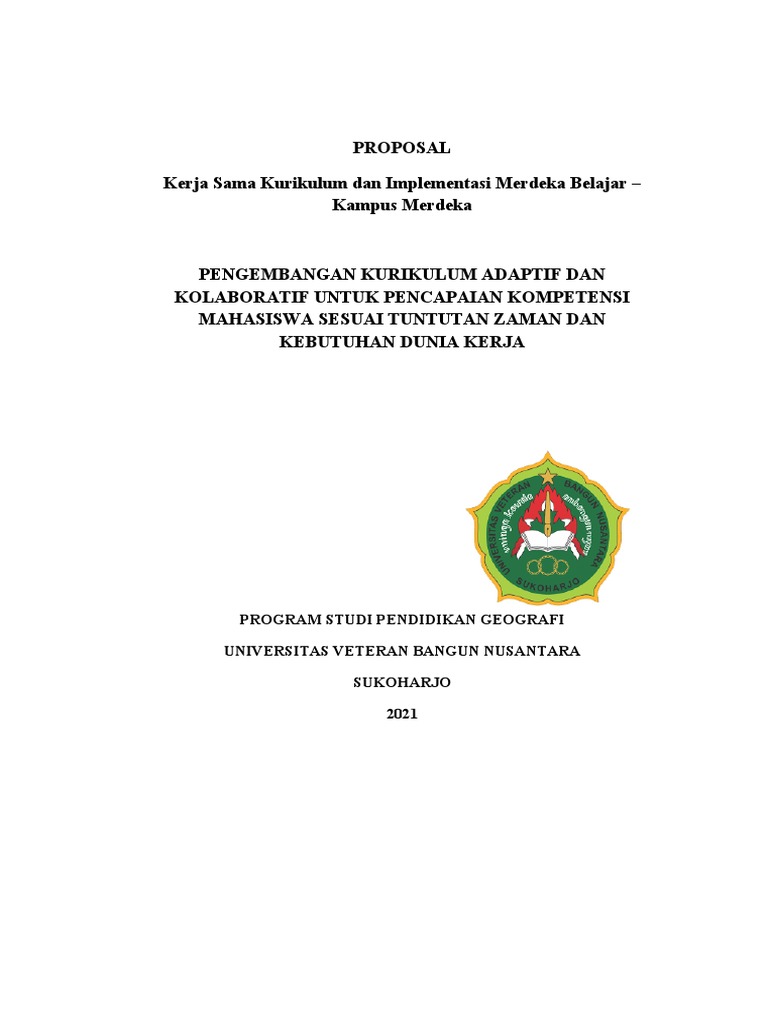 Kurikulum Adaptif Geografi | PDF | Seni