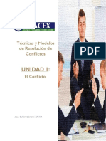 Unidad 1 - Tec y Mod de Res de Conflictos - Cuadernillo 1. El Conflicto