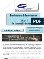 Unidad I Andragogia PDF