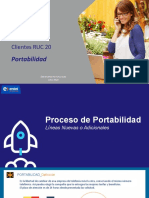 Proceso de Portabilidad RUC 20