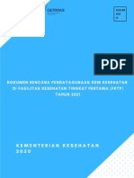 Buku Dokumen Rencana Pendayagunaan FKTP 2021