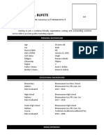 Arnel John B. Bufete: Personal Background