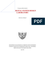 Ec 305 Digital System Design Laboratory: V Semester Btech (E&C)