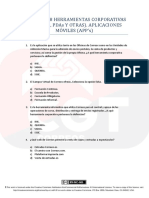 TemarioCGT2020 TEST T8 Herramientas Corporativas (IRIS, SGIE, PDAs y Otras) - Aplicaciones Móviles (APP's)