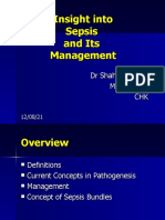 Sepsis and its management