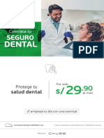 Seguro dental desde S/29.90