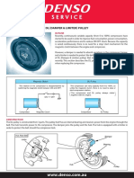 DENSO Service Manual - DL Pulley - Complete