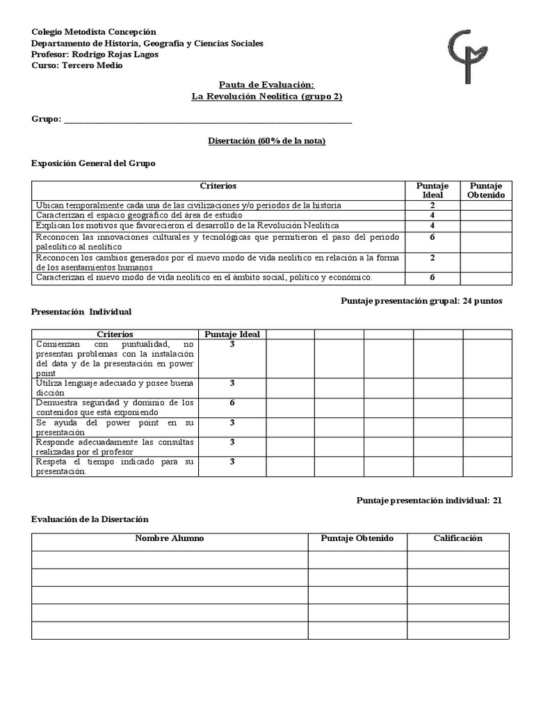 Actividades sobre la Revolución Neolítica | PDF | Neolítico