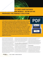 Bringing Clarity and Haze Ratings Into The Modern World - Astm D8148 Provides The Perfect Solution