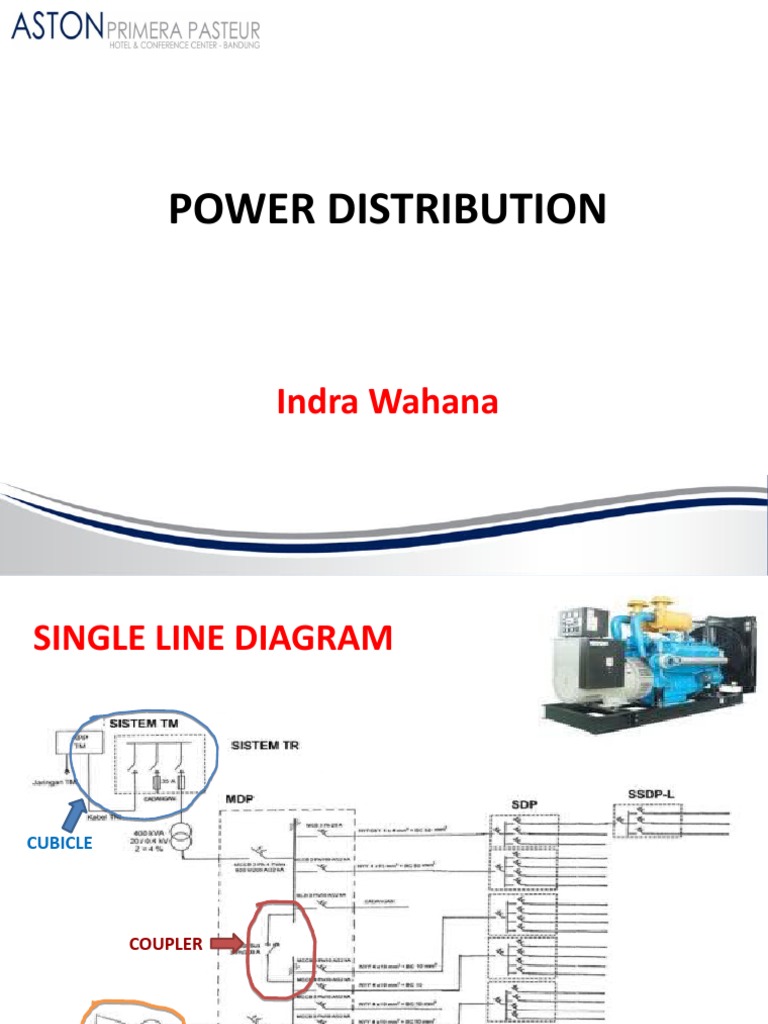 Sistem Distribusi Listrik dan Genset | PDF