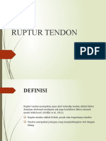 Ruptur Tendon