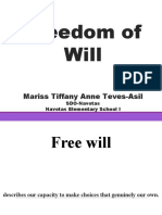 Freedom of Will