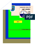 Analisis 25 Soal Pgbahasa Inggriskls8