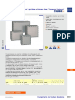 Series 8264: Ex D Enclosure System Made of Light Metal or Stainless Steel, "Flameproof Enclosure"