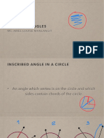 Inscribed Angles Almaciga